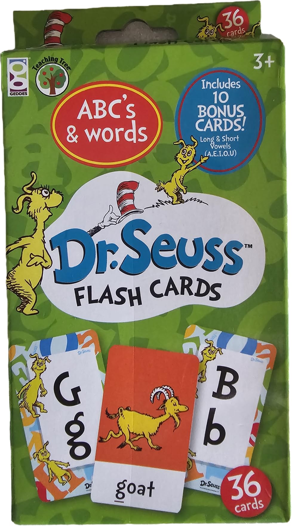 Dr. Seuss Flash Cards - ABC's & Words by Dr. Seuss
