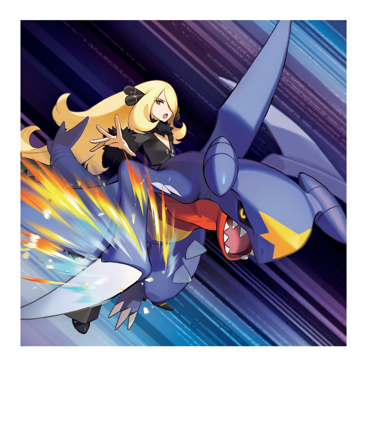Pokemon TCG: Cynthia’s Garchomp ex Premium Collection - 6 Packs, Stickers, Promos