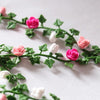 Dollhouse Vines - Miniature Rose Flower Vine for Fairy Garden Decoration (4PCS)