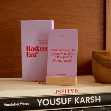 Badass Era Affirmation Cards | 50 Self Love and Encouragement Cards