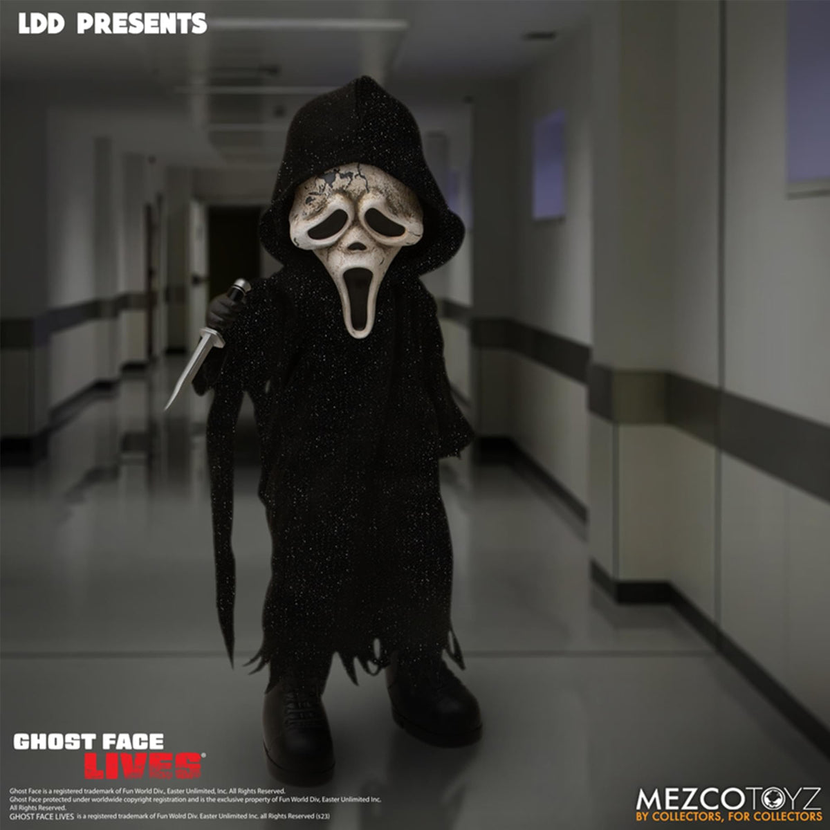 Scream Living Dead Dolls poupée Ghost Face - Zombie Edition 25 cm