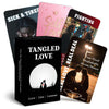 GZXINKE Toxic Love Oracle Cards for Beginners, 78 Drama and Healing Oracle Deck for Relationships, Breakups, Twin Flames, and Shadow Work, Emotional