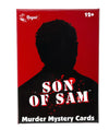 Regal Games - Son of Sam - Murder Mystery Card Game - for Holidays, Game Nights, and Parties - 5”x 2” Card Size - 54 Count - Up to 26 Players, Ages