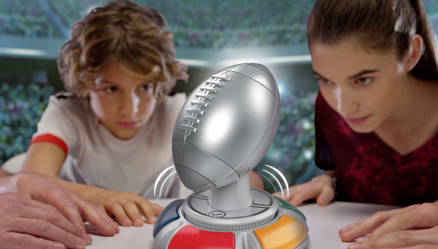 Ultra Pro Fanzone Football Trivia Game - WHO is The Real Fan? Family Party Game Night, Sports Quiz Challenge, Electronic Buzzer, Scoremaster, Gift