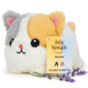Warm Pals Baby Kitten, Small 3x5 Microwavable Comfort, Heated Plushie for Warmth, Calming Anxiety, Relaxing Bedtime Snuggles and Cozy Toys for Kids