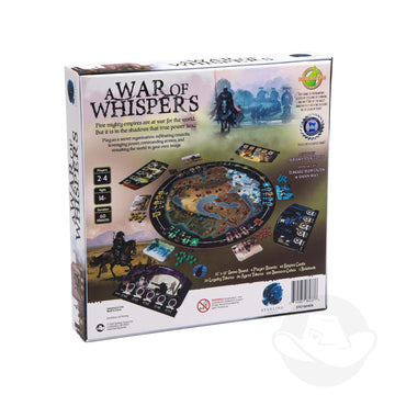 A War of Whispers 2nd Edition Board Game | Strategic Board Game for Adults & Teens | Intrigue & Diplomacy Gameplay | Perfect for Fans of Strategy