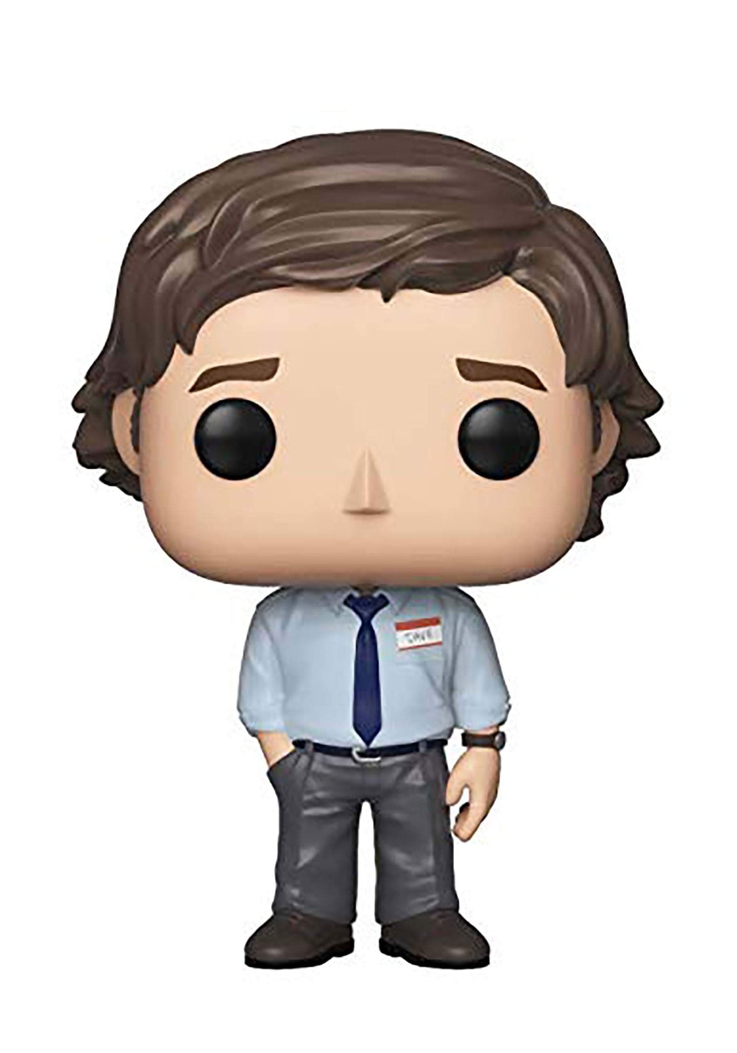 Funko Pop TV: The Office - Jim Halpert - 1/6 Chance of Rare Chase Variant - Collectable Vinyl Figure - Gift Idea - Official Merchandise - Toys for