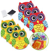Owl Stickers Foam Crafts For Kids Magnet Kits for Kids Fall Crafts for Kids Preschool Crafts Kid Magnets Toddler Craft Kit Magnet Kids Owl Decal Party