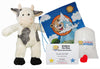 Stuffems Toy Shop Make Your Own Stuffed Animal 16" "Bessie Mae Moo-cho the Cow - No Sew - Kit with Cute Backpack!