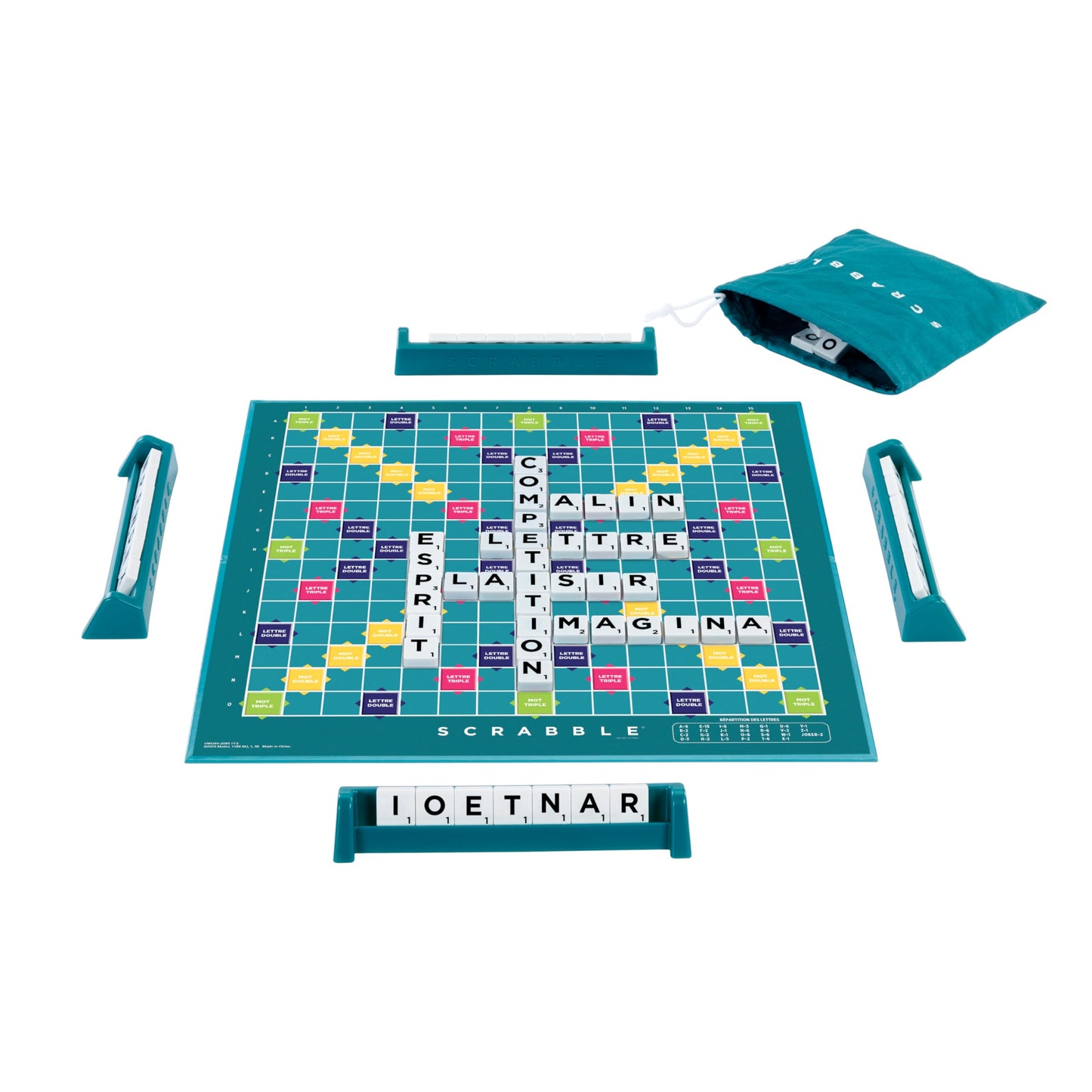Mattel Games Scrabble two in one, version: French, HWD44