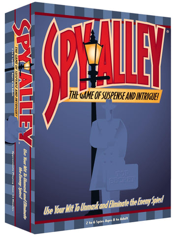 Spy Alley - Mensa Award-Winning Strategy Game - Social Deduction & Bluffing Board Game - Family Game Night Fun - Ages 8+ for 2-6 Players