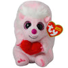 Ty Beanie Bellies Cheesecake The Pink Valentine Hedgehog - 6"