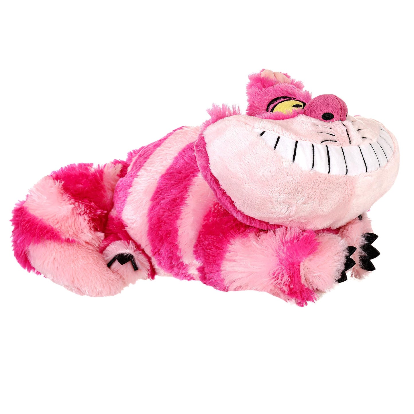 Disney Store Official Cheshire Cat Plush - 'Alice in Wonderland' Toy - Vibrant Striped Design, Iconic Grin - Magical Gift for Fans, Collectors
