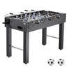 VEVOR Foosball Table, 48 inch Standard Size Table, Indoor Full Size Foosball Tables for Home, Family, and Game Room, Durable Soccer Set, Includes 2