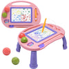 BABLOCVID Magnetic Drawing Board for Toddlers 2-3, Erasable Mess-Free Doodle Toys for 18 Months 2-3 Year Old Girls,Educational Learning Fine Motor