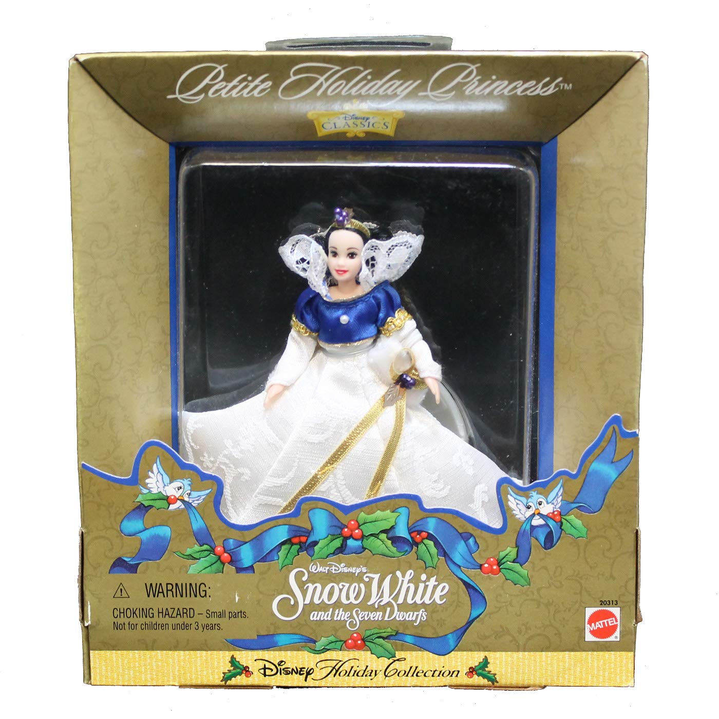 Petite Holiday Princess Snow White by mattel