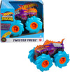 Hot Wheels Monster Trucks Twisted Tredz Creature Themed 1:43 Scale Flywheel Friction Motor Assorted Stylized Giant Wheels Power over Terrain