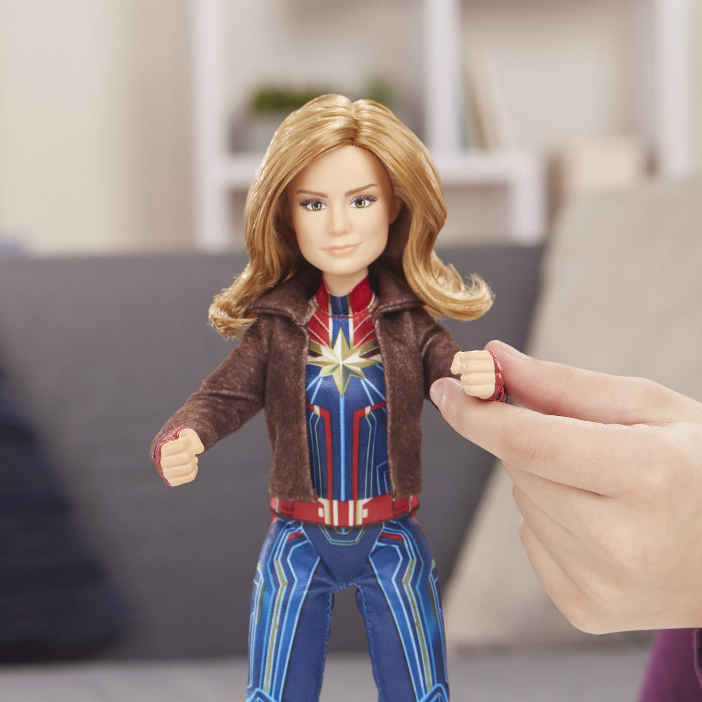 Marvel Captain Marvel Movie Captain Marvel Super Hero Doll Goose The Cat (Ages 6 & Up)