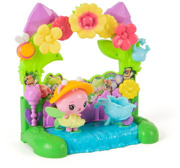 Gabby's Dollhouse: The Movie, Queen Kitty Fairy's Garden Balcony, with Toy Figure & Dollhouse Accessories, Kids Toys for Girls & Boys Ages 3 and Up