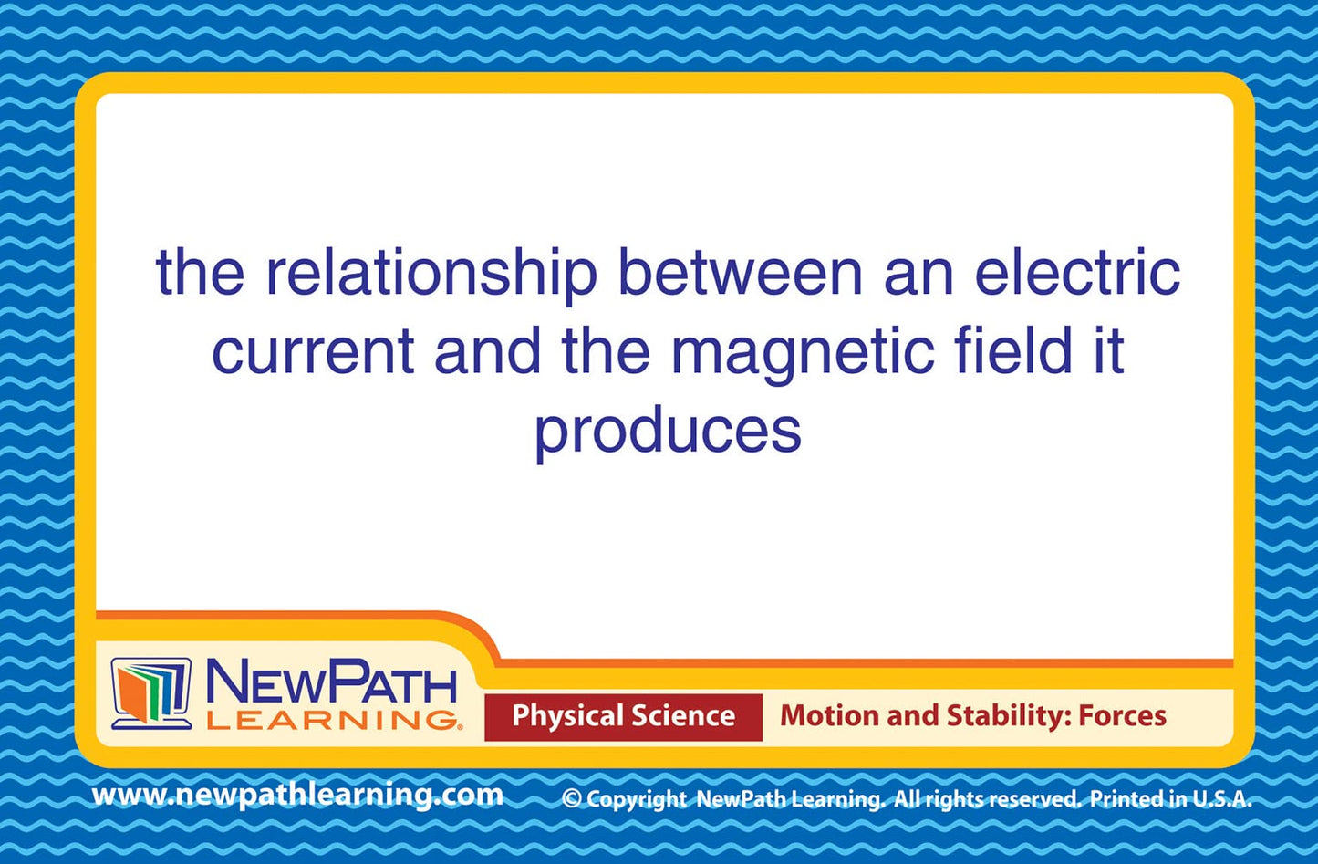 NewPath Learning 44-6019 Physical Science Vocabulary Builder Flash Card Set, Grade: 6 to 10
