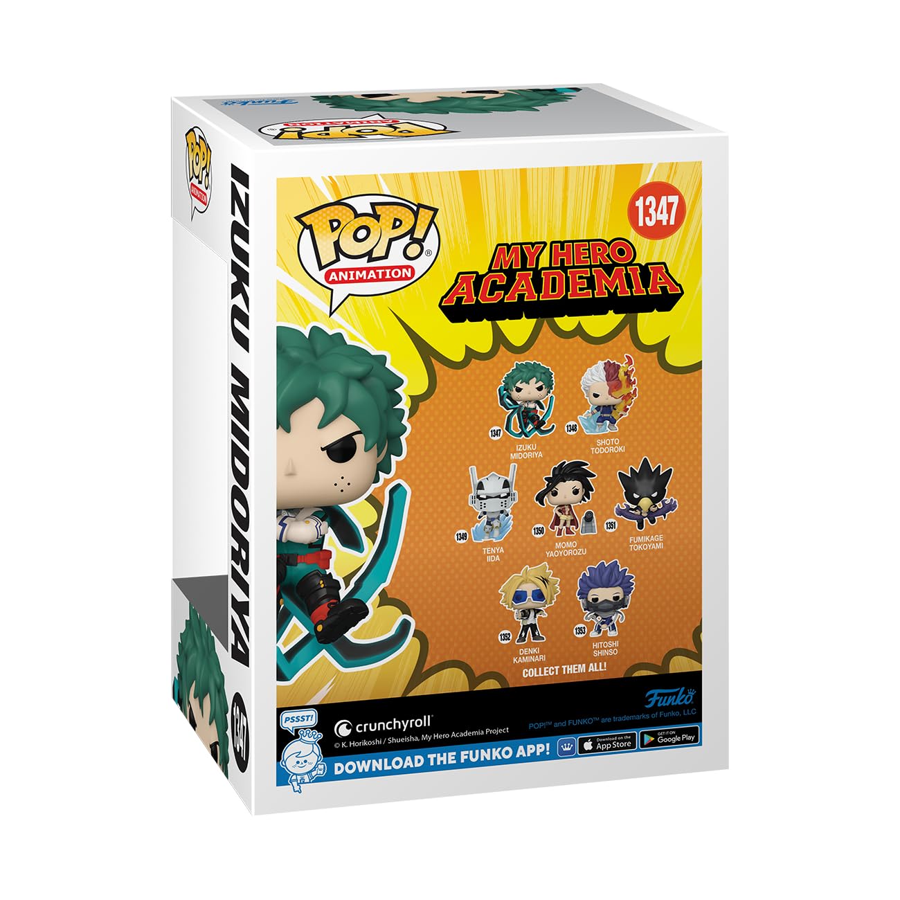 Funko POP! Animation: MHA - Izuku Midoriya - Deku - (Black Whip) - My Hero Academia - Collectable Vinyl Figure - Gift Idea - Official Merchandise