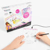 Fashion Angels Disney Princess Light Up Sketchpad Kids Design Kit