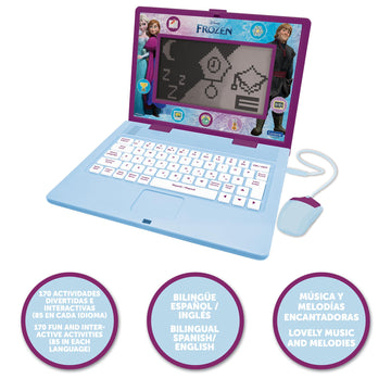 Lexibook, Frozen Educational Laptop for Kids, JC599FZi2