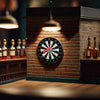 Miniature Magnetic Dartboard Sets (2 Pack): Includes 2 Boards & 4 Darts for Dollhouse Game Room, Bar Scene Decor, Adult Collector Fun