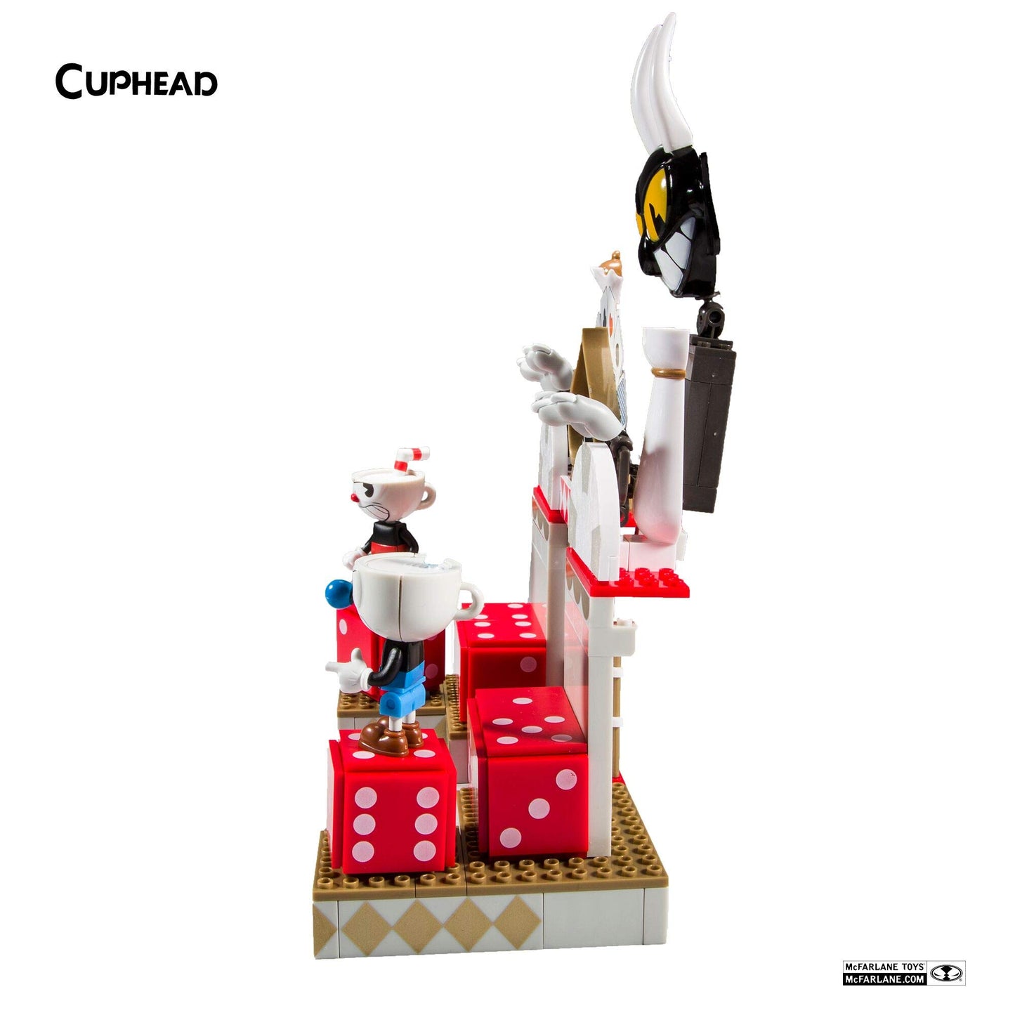 McFarlane Toys Cuphead Chaotic Casino Large Construction Set