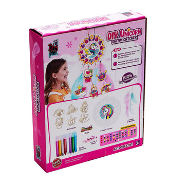 Fun Express DIY Unicorn Dream Catcher Craft Kit, All in One Kids Craft Kit, Birthday and Everday Gifts, Great for Creative Activity for Home