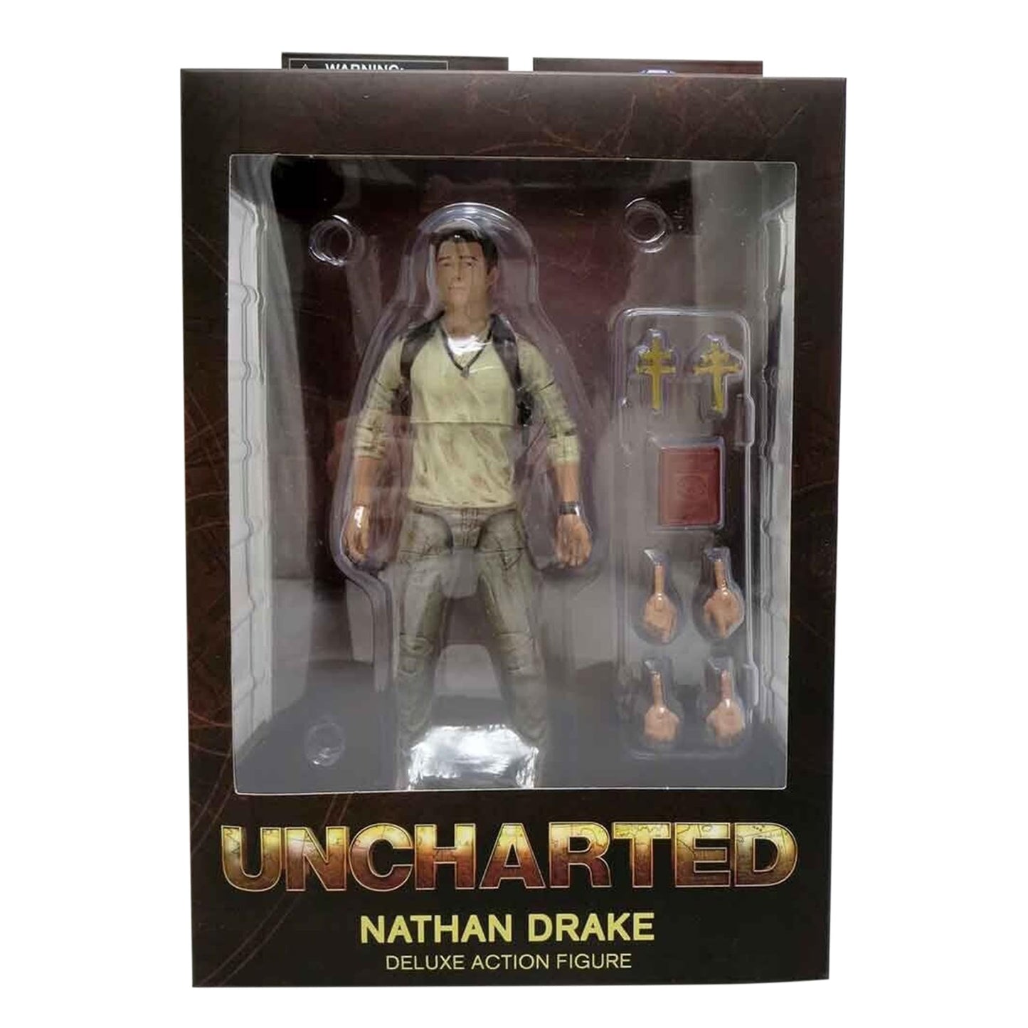 DIAMOND SELECT TOYS Uncharted: Nathan Drake Acton Figure,Multicolor