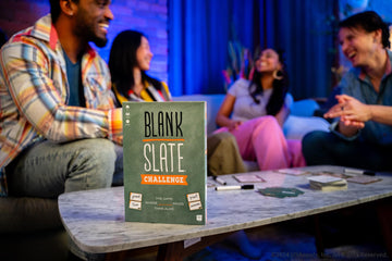 Blank Slate: Challenge, A Fresh Take on The Classic, Creative Word Matching Fun with 150 Word Prompts, Match Words to Score Points & Win, Great Travel