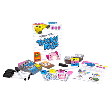 Pandasaurus Games Tricky Kids Card Game - Creative Trick-Taking Gameplay with Chaotic Rule Variants, Family Fun for Kids & Adults, Ages 12+, 2-6