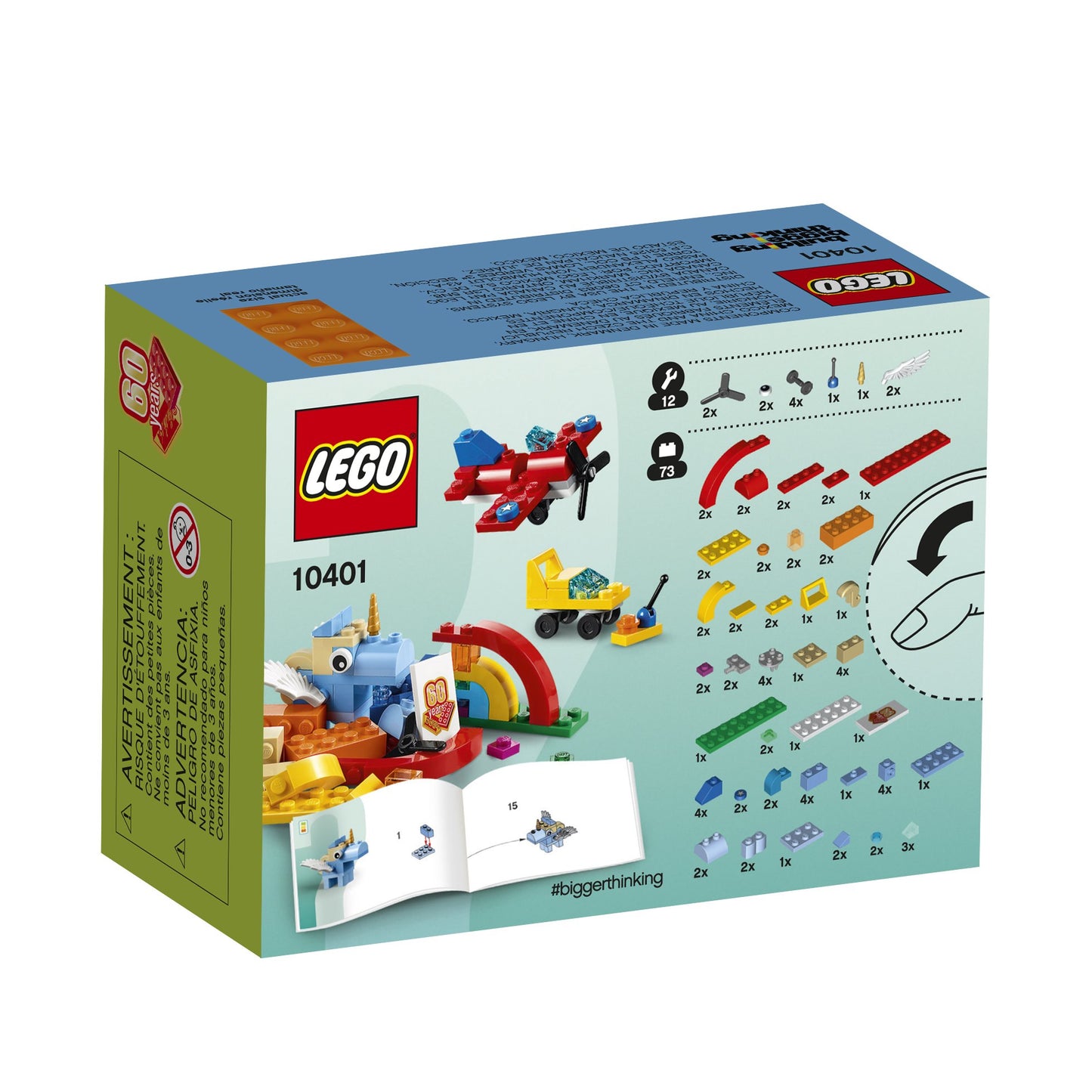 LEGO Classic Classic Rainbow Fun 10401 Building Kit