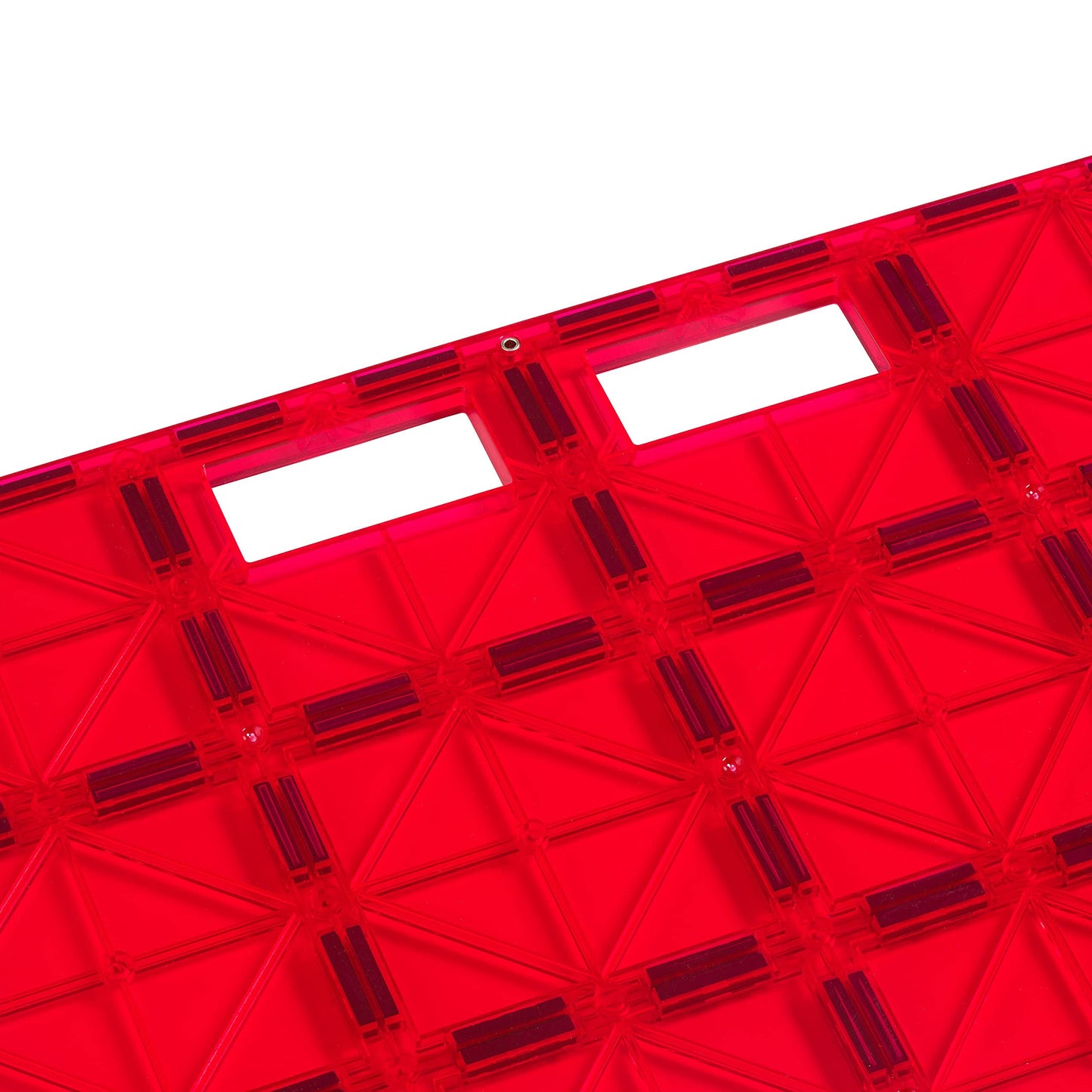 Playmags Super Durable Building Stabilizer Set, Great Add On to All Magnet Tiles Sets Works with All Leading Brands 1-12"x12" & 4-6"x6" (Colors May