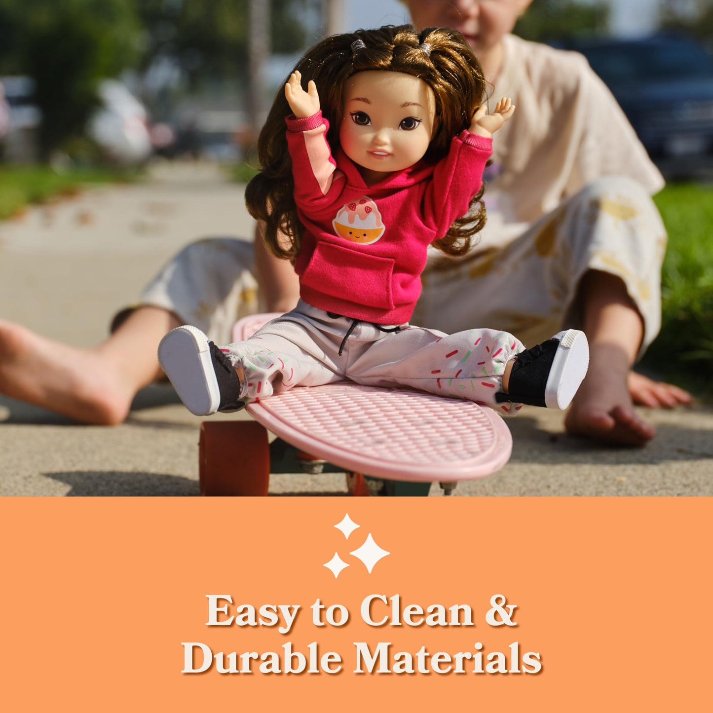 Jilly Bing Riley Mixed Baby Doll - Authentic Asian and Caucasian Multicultural Baby Dolls for Kids, Gifts for Kids Encouraging Imaginative Play and