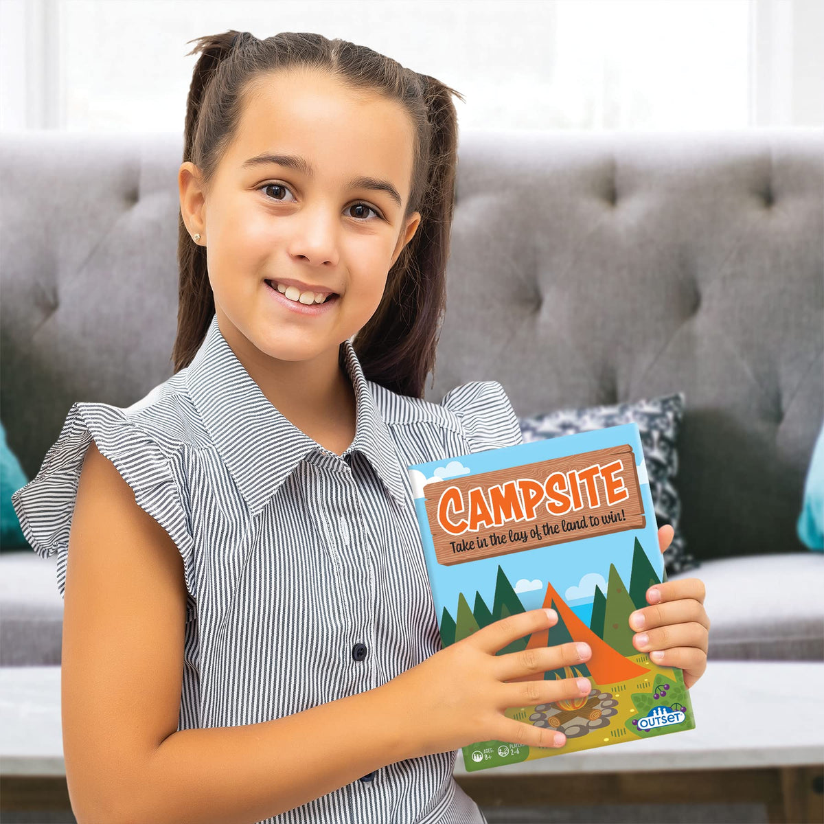 Campsite - Camping Strategy Game by Outset - for Ages 8+