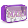 Mahjong Tiles Bag,Empty Thickened American Mahjong Bag with Zipper Suitable for 1.2"(30mm) Standard Size Waterproof Mahjong Storage Case Accessories