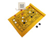 Stellar Factory Royal Game of UR | 5,000-Year-Old Strategy Race Game | Travel-Size with Drawstring Bag | 2 Players, Ages 10+ | 4 Languages