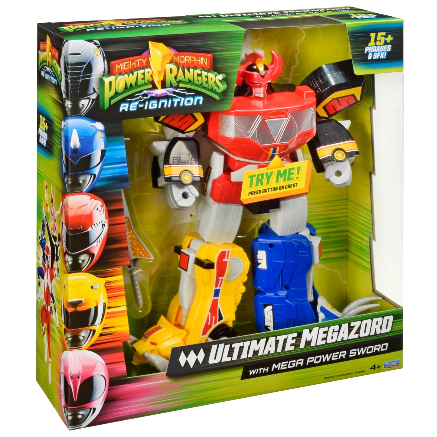 Power Rangers Mighty Morphin Re-Ignition - Ultimate Megazord Electronic Figure by Playmates Toys