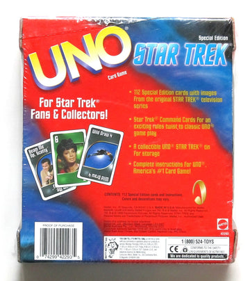 STAR TREK SPECIAL EDITION UNO SET