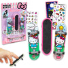 Hello Kitty Fingerboard Toy Set - 3 Pc Bundle with Skateboard, Stickers & More | Kitty Party Favors