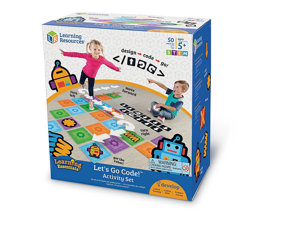 Learning Resources Let's Go Code Activity Set