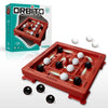 Orbito from Flex IQ, 2 Player Strategy Games for Family Gatherings, Great for Kids Games, Includes 1 Game Board with Orbito Button, 8 White Marbles