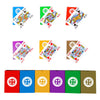 TSB Standard Print Bridge Cards Pack of 12 Decks - 6 Colors Bridge Playing Cards - Easy Storage (2 Red 2 Blue 2 Purple 2 Grey 2 Green 2 Yellow