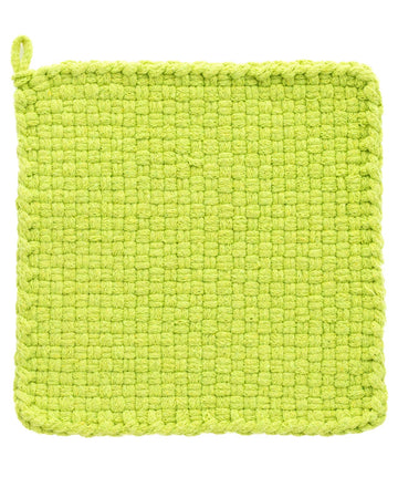 Harrisville Designs Friendly Loom | 10” PRO-Sized Lime Potholder Weaving Loops | Craft 2 Cotton Potholders