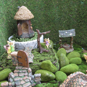 Treasure Gurus Miniature Fairy Garden Cobblestone Walkway Stone Path Dollhouse Accessory