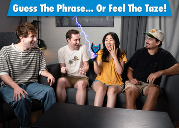 PhraZor Taze - Shockingly Fun Word-Guessing Party Game with 3 Shock Levels, 3 Play Modes & Cheat Detector - 5,000+ Words, Multiplayer for Teens