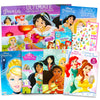Disney Princess Coloring Book Set for Kids - Bundle with Activities, Stickers, and Games Featuring Disney Princesses Cinderella, Rapunzel, Ariel, More