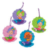 Mermaid Foam Ornament Ck- 24 Pc - Crafts for Kids and Fun Home Activities